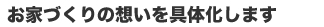 想いを具体化